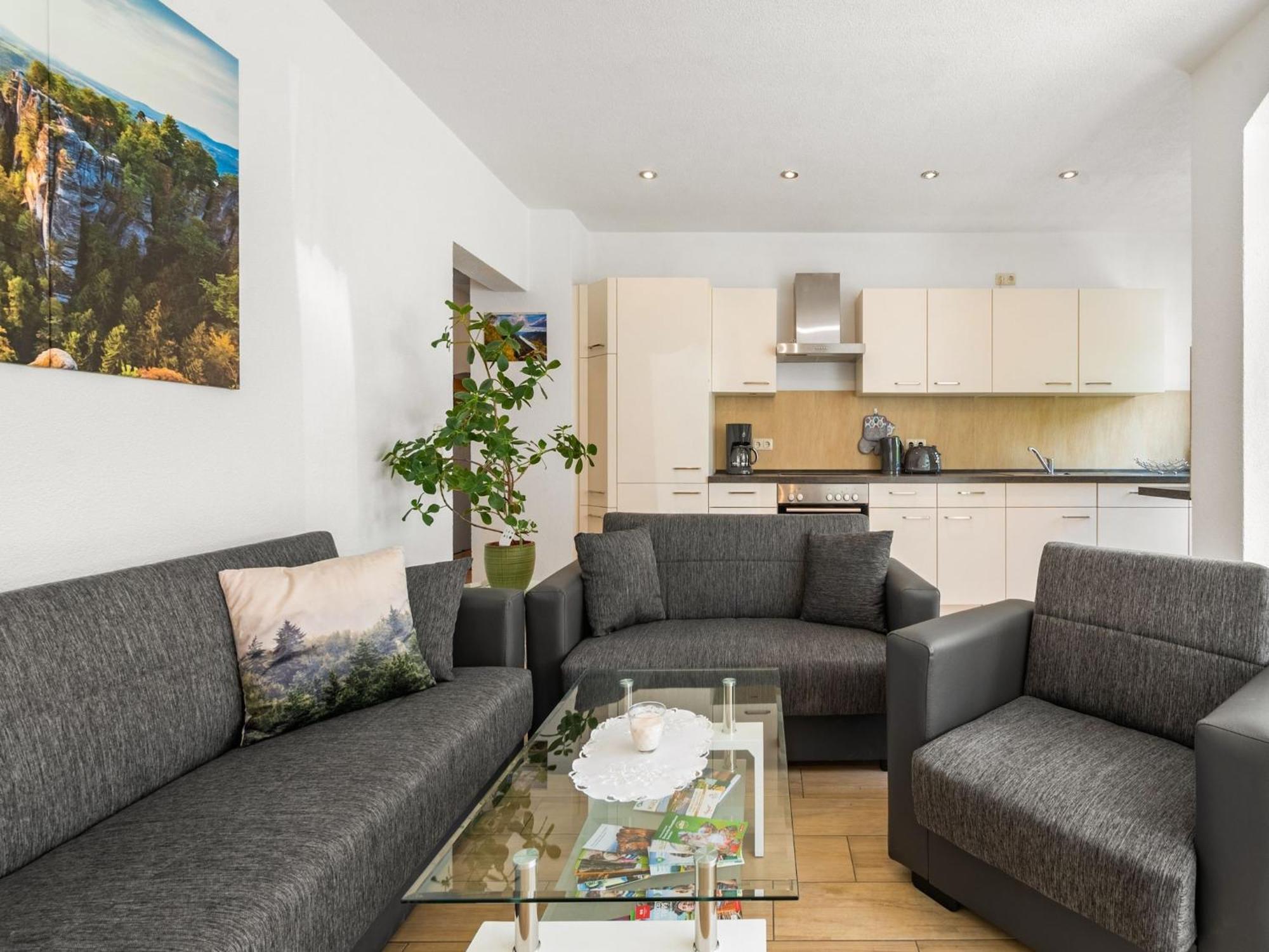 Modern Apartment In Sebnitz With A Terrace In 세브니츠 외부 사진